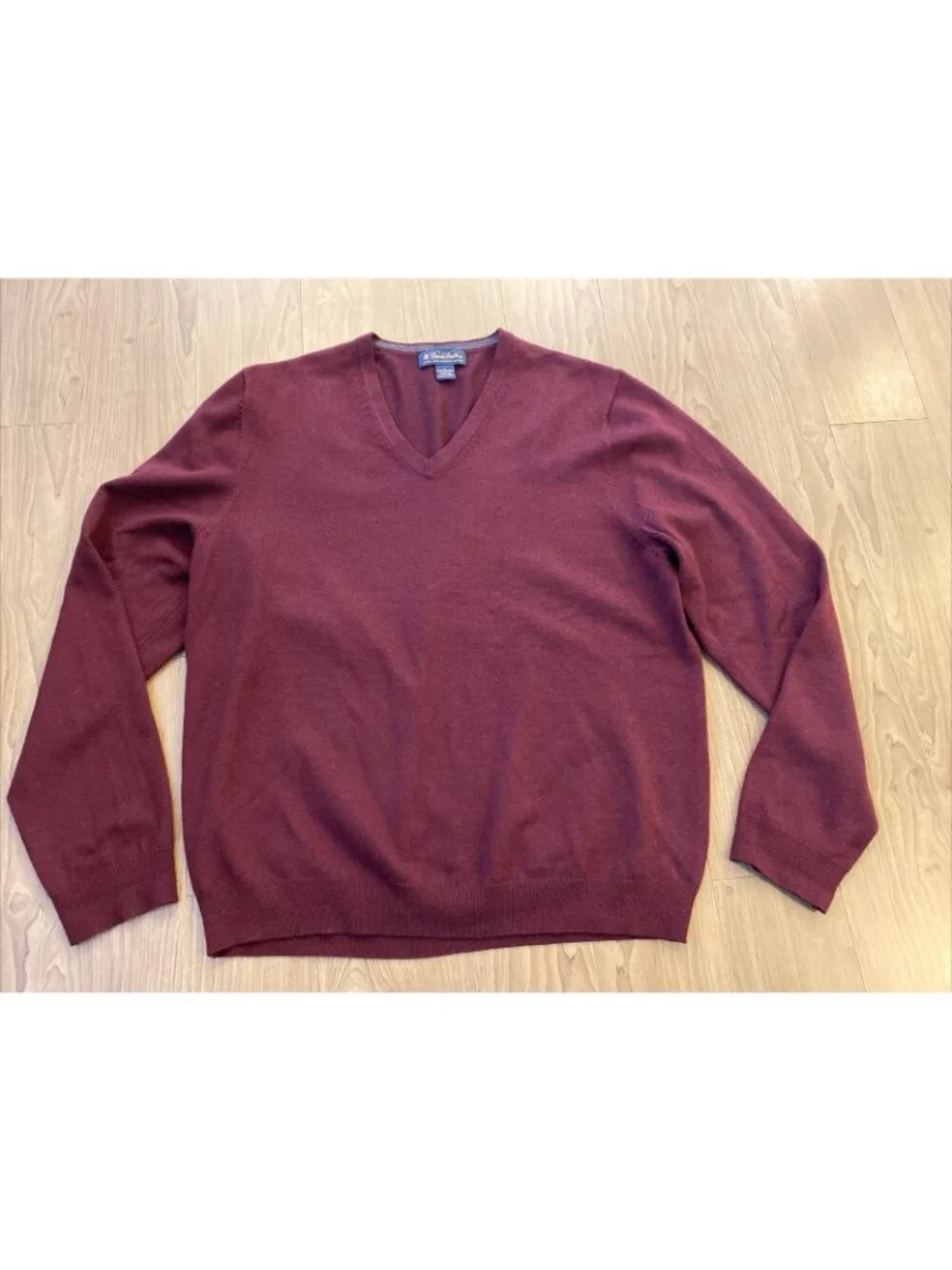 Brooks Brothers Lot Of 2 Large Mens Merino Wool Blend Pullover Sweaters - Picture 3 of 12